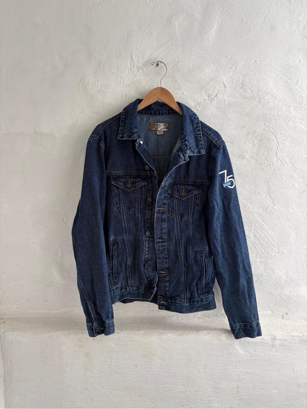 Vintage style  Port Authority denim trucker jacket